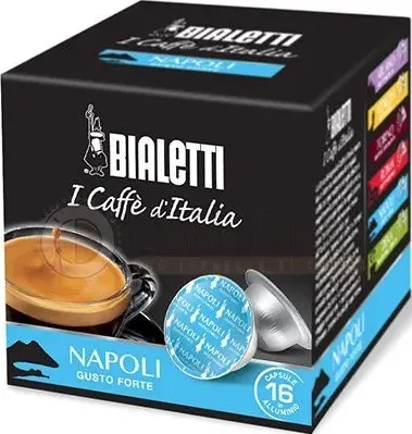 Bialetti napoli 16 capsule | caffè diem