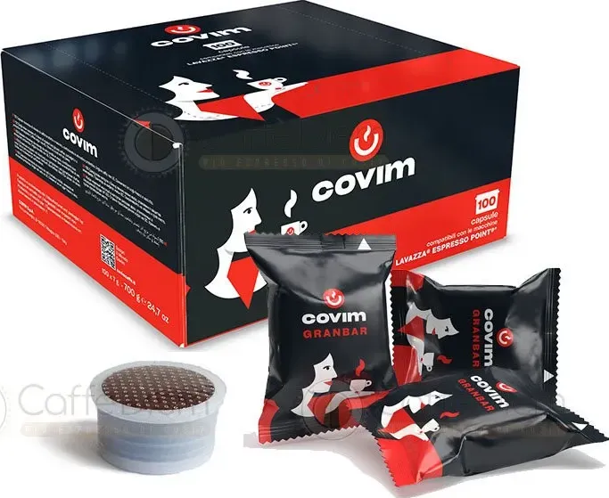 Covim capsule compatibili lavazza point miscela granbar