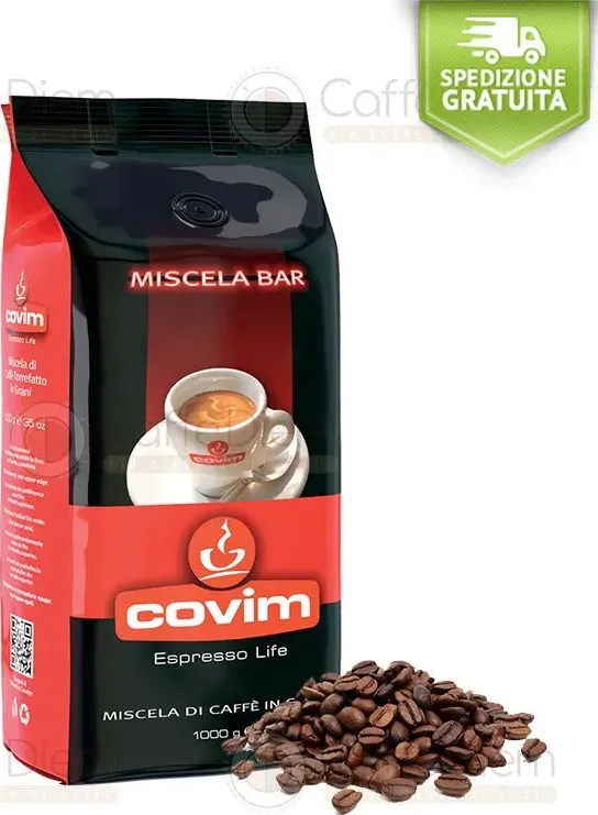 caffè in grani covim 3 kg miscela bar di caffediem.it