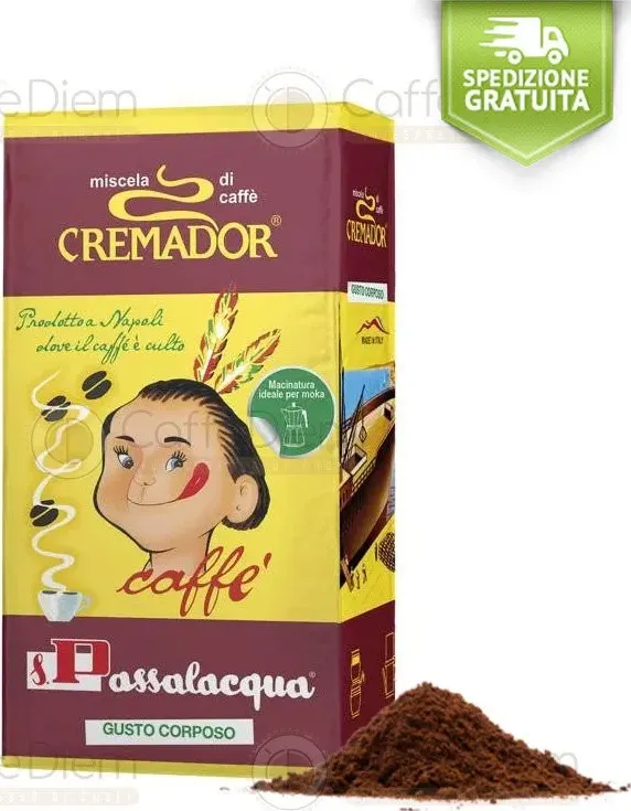 Caffè moka passalacqua macinato cremador 1 kg