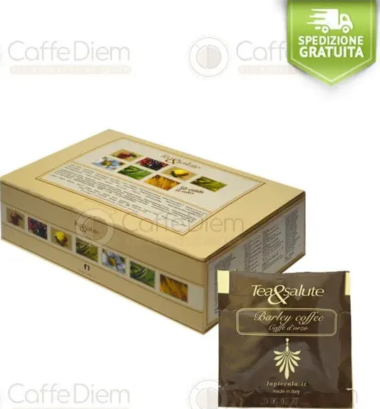 Lucaffè 50 cialde ese 44mm orzo compostabili