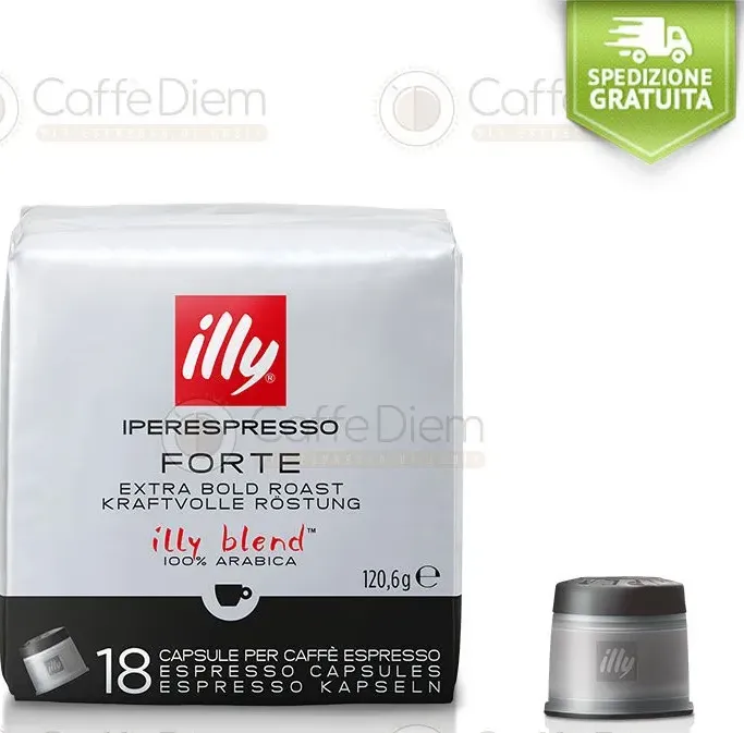 Capsule illy iperespresso 540 caffè al miglior prezzo - tostato forte