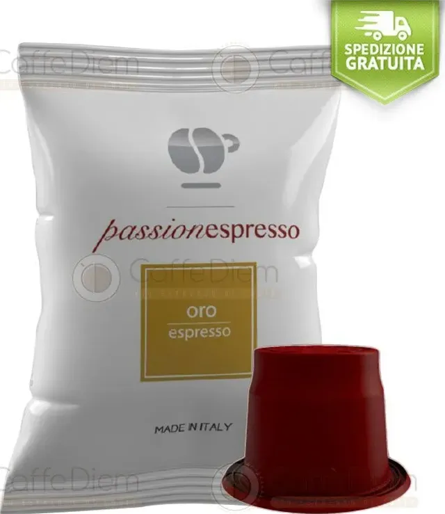 Capsule lollo compatibili nespresso oro | caffè diem