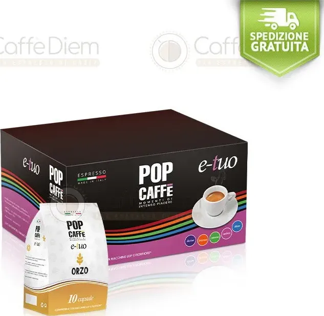 Capsule compatibili fior fiore coop pop caffe orzo 50