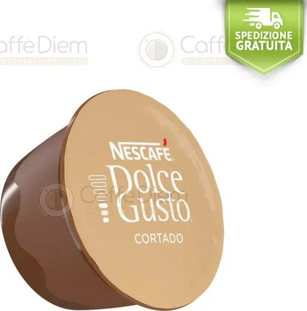 90 capsule nescafè dolce gusto cortado originali