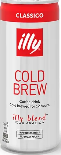 Illy cold brew - caffè freddo in lattina 12 x 250 ml