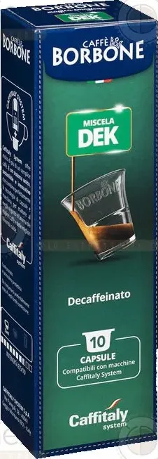 Capsule caffitaly borbone dek decaffeinata