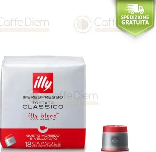 432 capsule iperespresso illy tostato classico in offerta