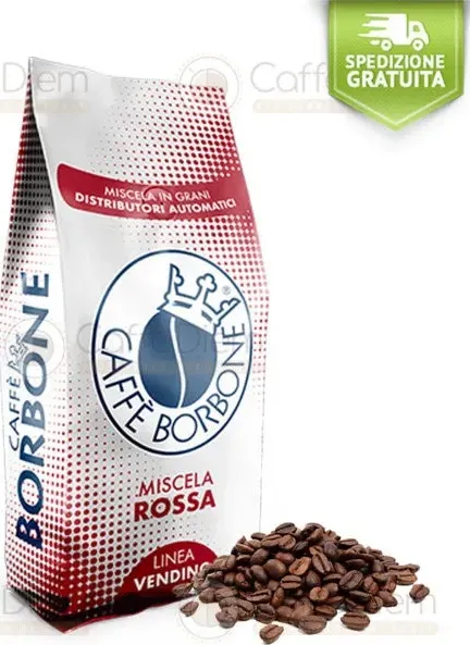 Caffè grani borbone rossa offerta per 12kg | caffè diem