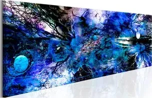 Quadro Blue Artistic Chaos