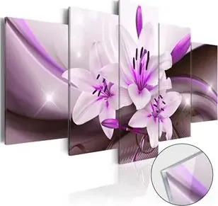 Quadri su vetro acrilico  Violet Desert Lily [Glass]