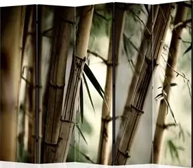 Paravento  Fog and bamboo forest II [Room Dividers]