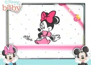 Lenzuola lettino neonato Minnie Mouse Disney