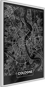 Poster  City Map: Cologne (Dark)