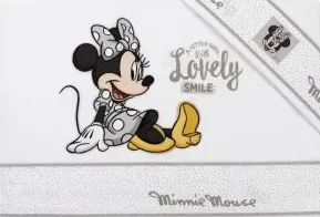 Lenzuola lettino neonato Minnie Mouse lovely smile Disney