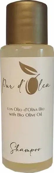 Shampoo con olio d'oliva bio - linea pur d'olea - 260pz - linea cortesia