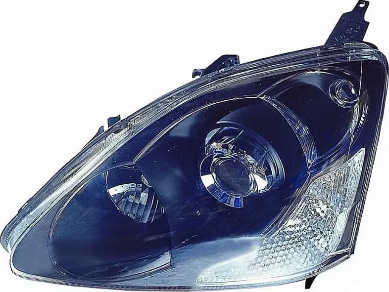 Faro proiettore anteriore destro per honda civic 2003 al 2006 3 porte con lente