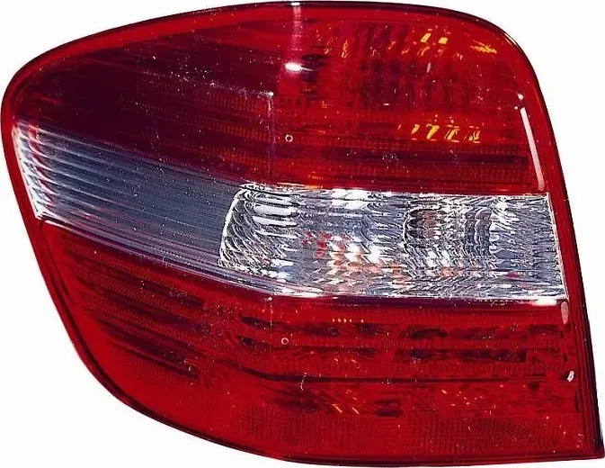 Fanale faro posteriore destro per mercedes ml w164 2005 al 2008 fume/rosso