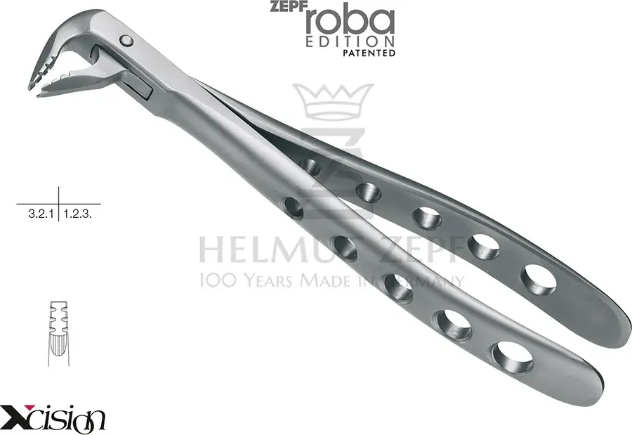 Pinza per estrazione roba 12.236.08z helmut zepf