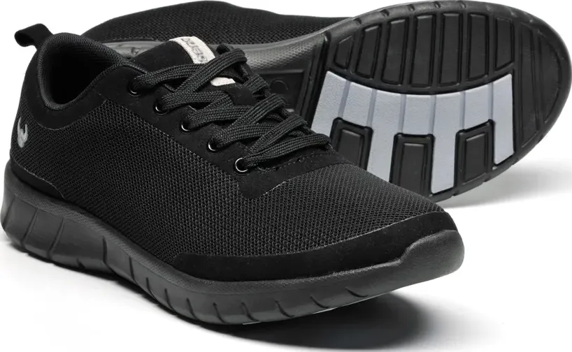 alma nero sneakers calzature ultraleggere suecos® di eurosima.it