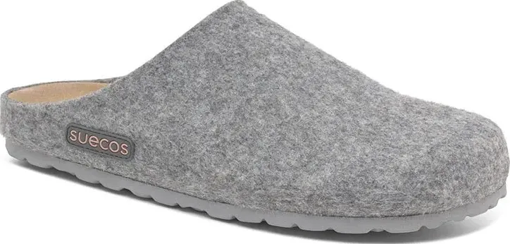 Hem confortevoli pantofole colore grigio suecos® numero 36-41