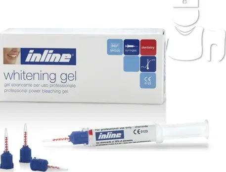 Sbiancamento professionale inline - whitening gel 38% kit