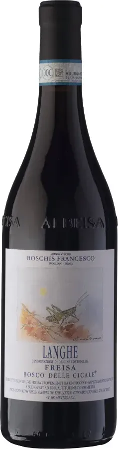 Bosco delle Cicale Freisa 2021 Langhe DOC Boschis Francesco