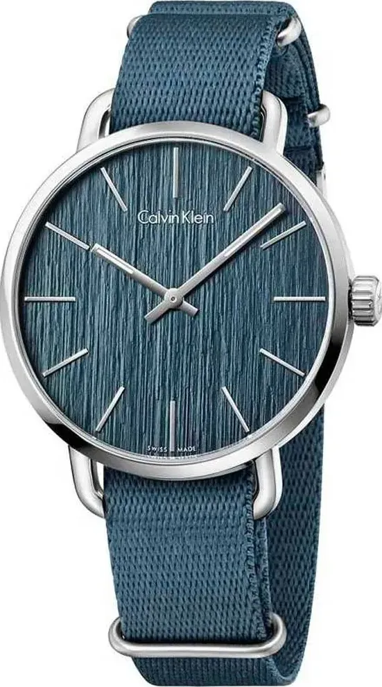 "Orologio CALVIN KLEIN uomo Even tempo tessuto blu"