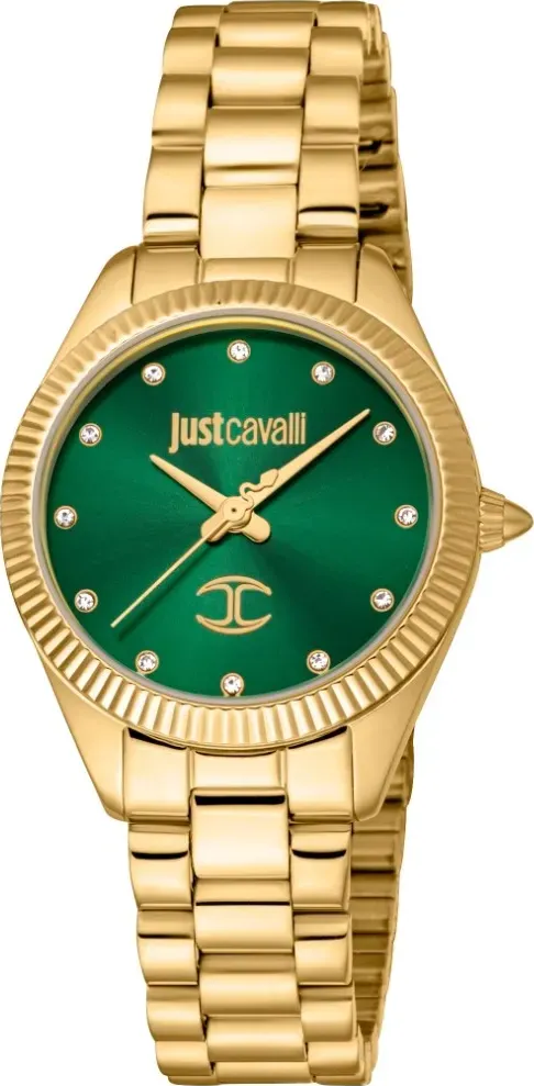 "Orologio JUST CAVALLI TIME donna PACENTRO dorato / verde"