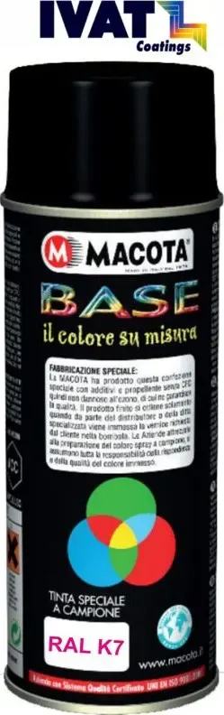 Bomboletta spray tinta ral 1032 giallo scopa ml. 400