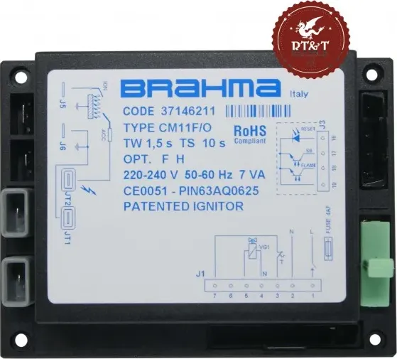 Scheda Brahma CM11F/O per Immergas Eolo Extra @, Eolo Superior, Hercules, Nike Extra @, Nike Superior, Victrix 37146211 di ricambipercaldaie.it