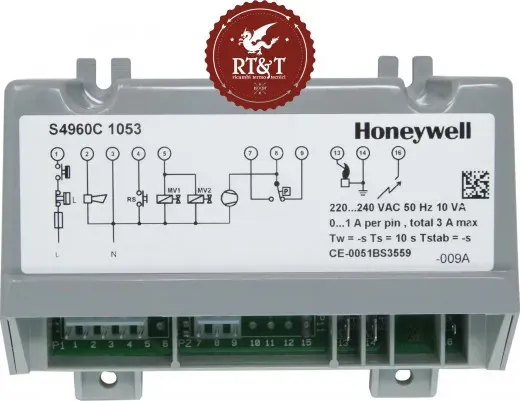 Scheda accensione Honeywell S4960C1053 di ricambipercaldaie.it