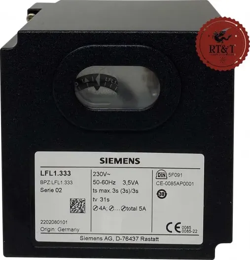 Apparecchiatura di controllo Siemens LFL1.333