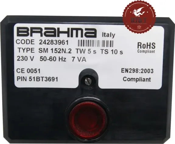 Scheda apparecchiatura accensione Brahma SM152N.2 24283961