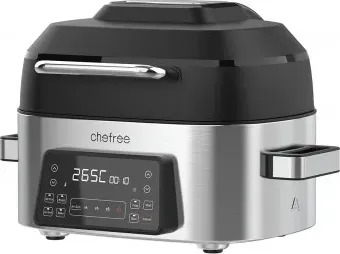 Chefree AFG01 1660W Friggitrice ad aria, capacità 6L, 6 ricette preimpostate, ampio intervallo di temperatura,LED touch screen