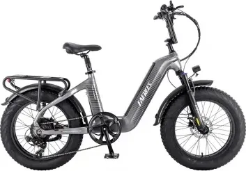 FAFREES F20 Master E-bike 20*4.0 pollici pneumatico 500W trazione posteriore 25km/h velocità massima- Grigio