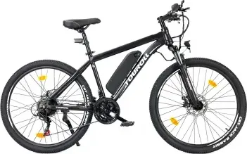 Touroll U1 26 MTB Bicicletta elettrica con motore da 250W, batteria rimovibile da 13Ah, pneumatici CST Off-Road da 26x2.1'