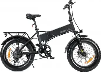 Touroll S1 Fat Bike elettrica, copertone da 20*4.0", batteria da 48V 15.6Ah, autonomia massima 100 km