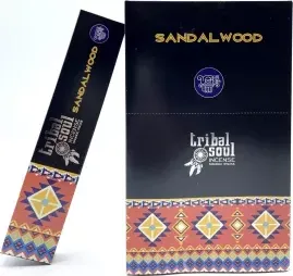 Incenso Hari Darshan Tribal Soul  -- Sandalo --  Box 12 confezioni