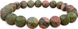 Bracciale Unakite perle 8mm