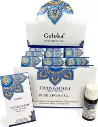 Olio Goloka per bruciatore --  Frangipani -- 10ml