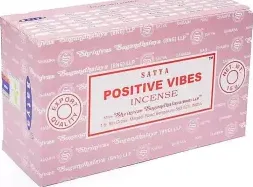 Incenso Satya Positive Vibes --box 12 confezioni