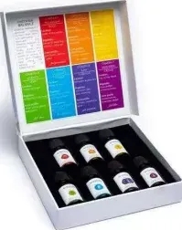 Aromafume miscela oli essenziali Chakra Set 7 flaconi -- 10ml