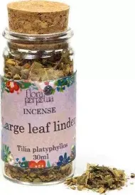 Incenso A Base Di Erbe Fiori Di Tiglio - Large Leaf Linden -- 11 G- 30 Ml