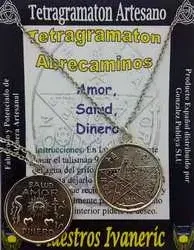 Collana Amuleto Tetragrammaton Abrecaminos