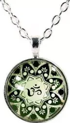 Collana Mandala Ohm -- 2,5 Cm