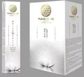 Incenso Fleur de Vie - White Lotus - Box 12 confezioni