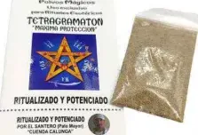 Polvere magica ritualizzata -- Tetragrammaton