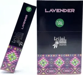 Incenso Hari Darshan Tribal Soul  -- Lavanda --  15 G