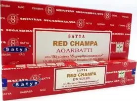 Incenso Satya Agarbatti Red Champa  --Box 12 confezioni